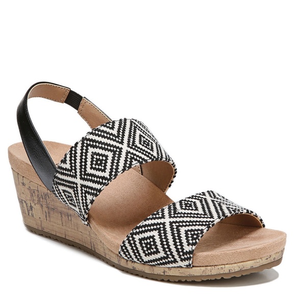 Life Stride Shoes - Life Stride Marcela Wedge Slingback - 8M